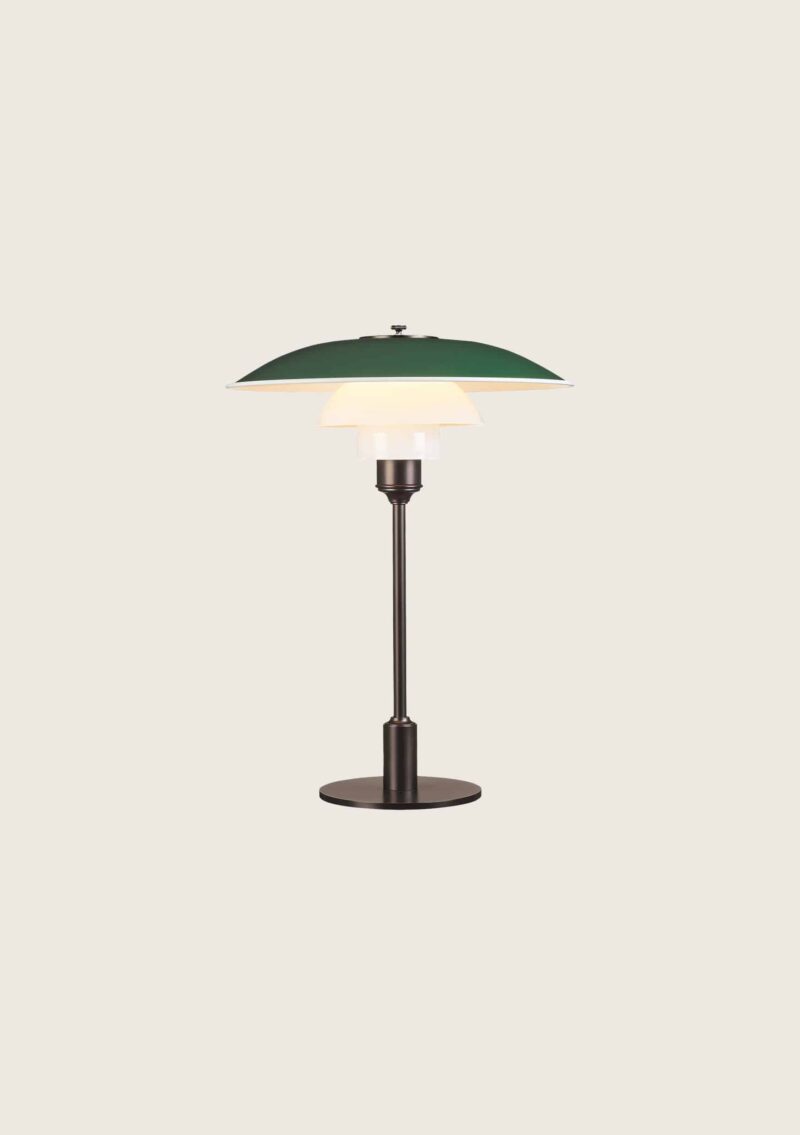 LAMPE DE TABLE PH3½-2½ VERT