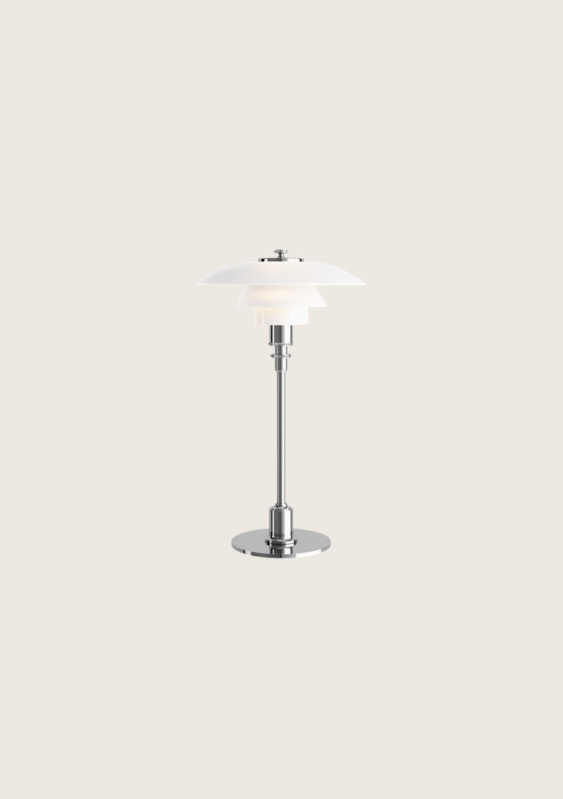 LAMPE DE TABLE PH2/1 CHROME