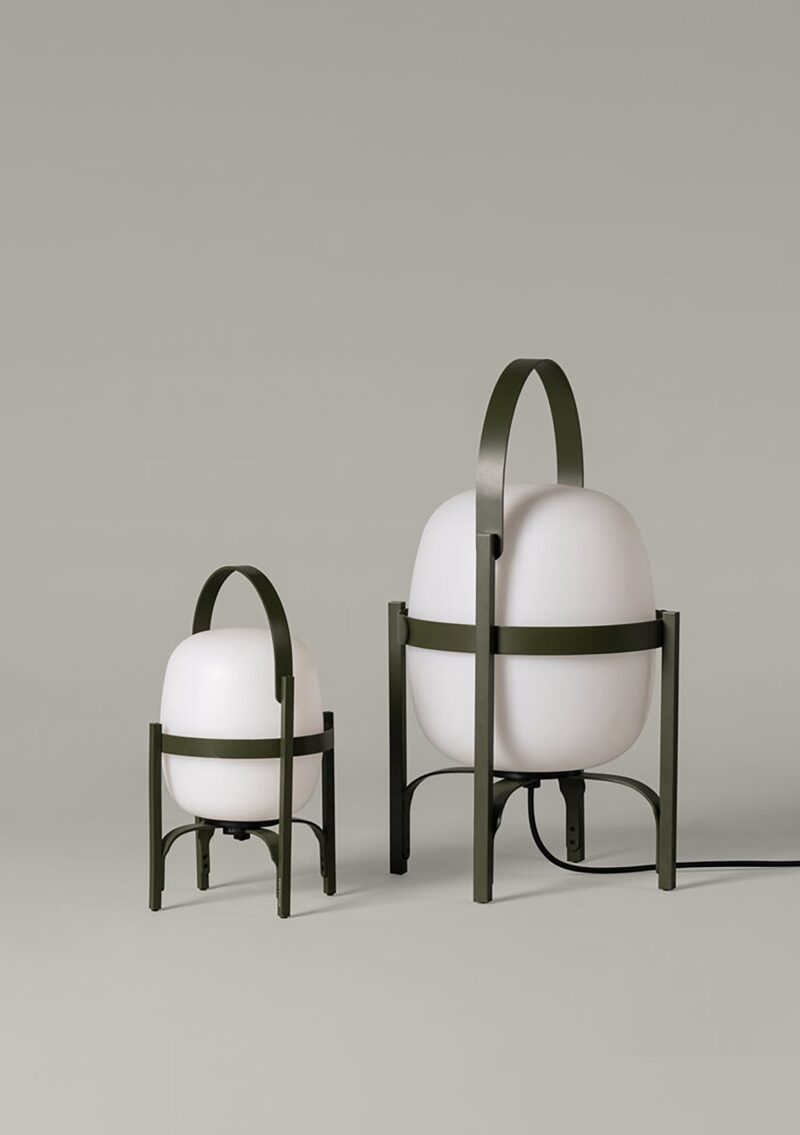 Cesta exterior vert olive packshot