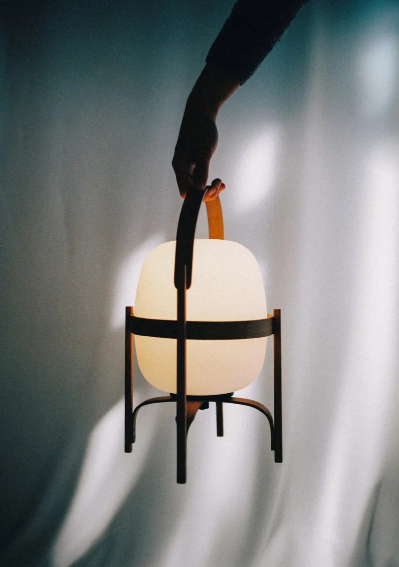 Lampe Cestita Bateria de Santa & Cole