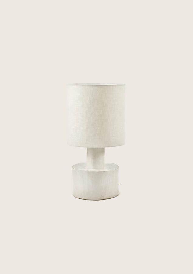 Lampe Catherine blanche de chez SERAX éteint