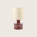 Lampe Catherine rouge de chez SERAX