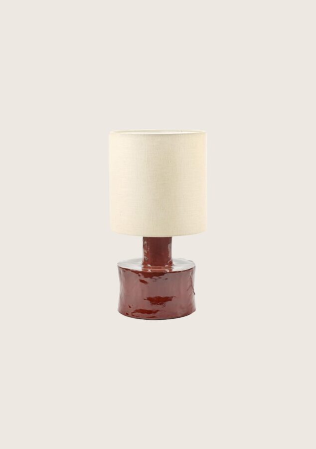 Lampe Catherine rouge de chez SERAX