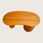 bureau vintage designé par Ludwig vu d'en haut avant