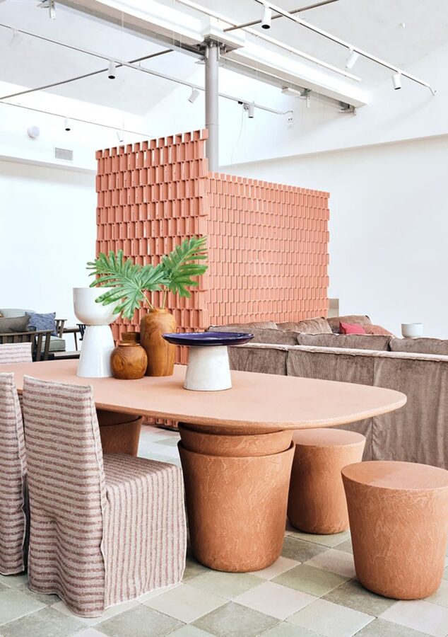 Pouf Kasane 19 de Gervasoni en situation