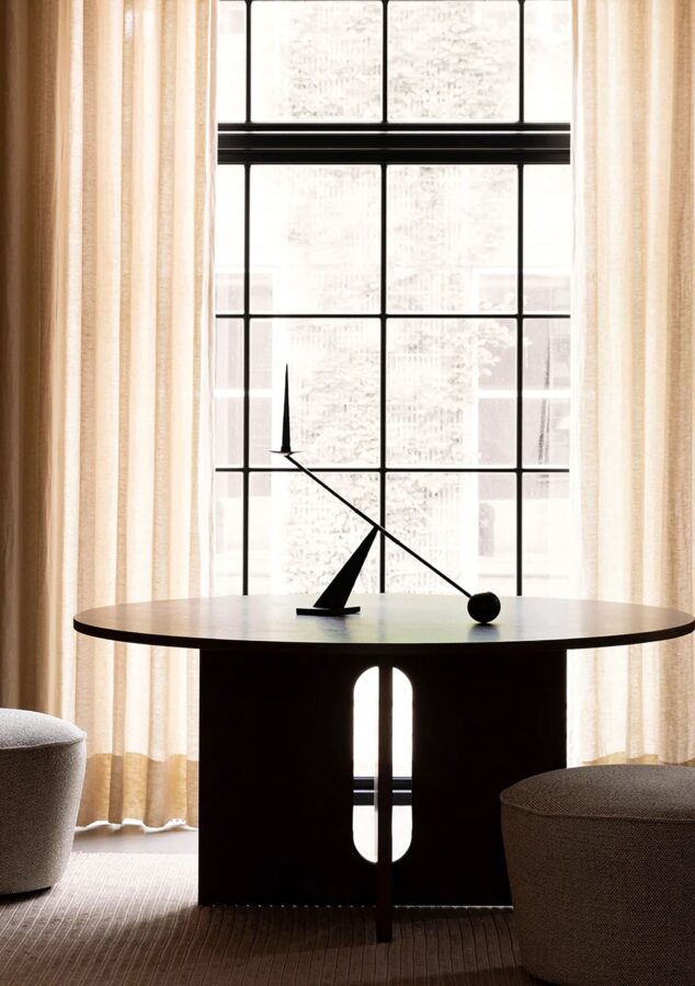 Porte-bougie Interconnect de MENU en situation