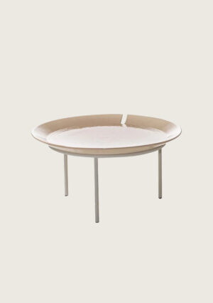 Table basse Brise 54 de Gervasoni en pearl