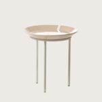 Table basse Brise 53 de Gervasoni en pearl