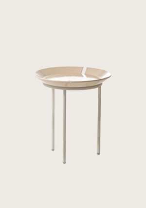 Table basse Brise 53 de Gervasoni en pearl