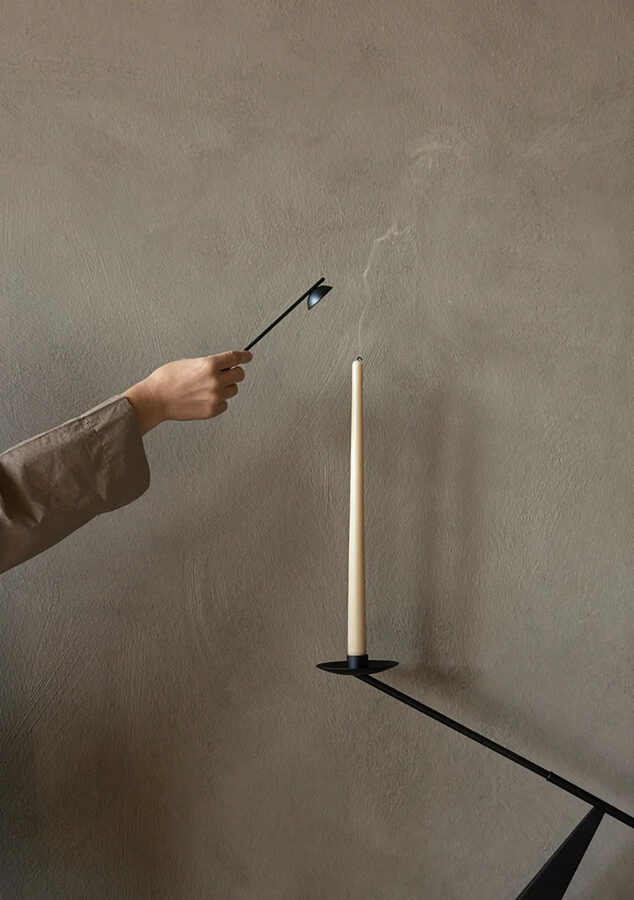 Bougeoir Interconnect MENU en utilisation