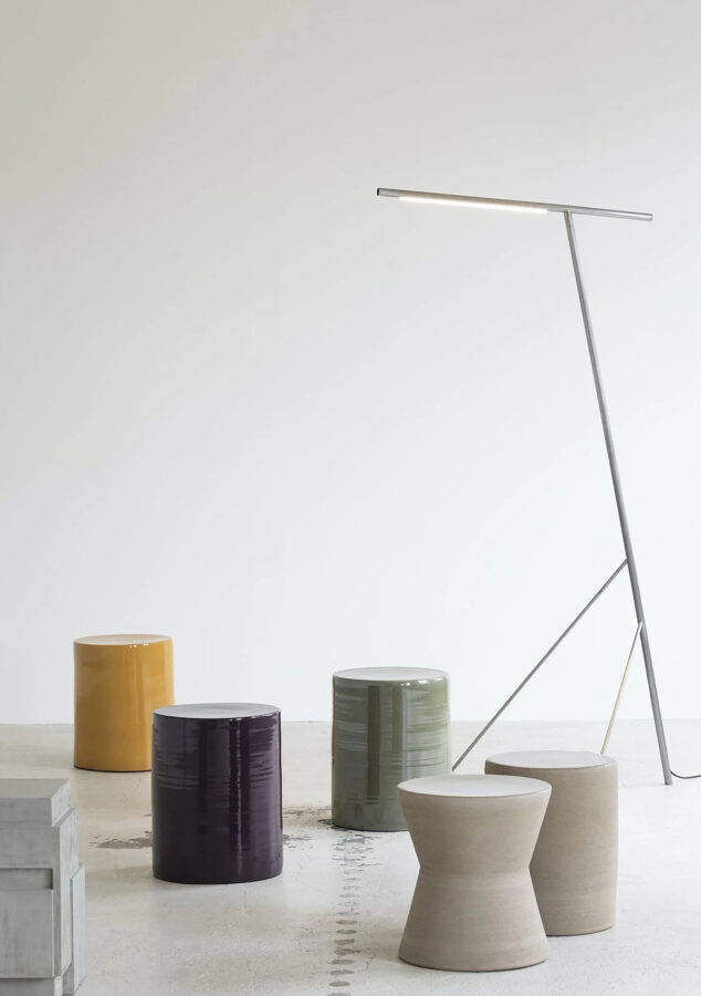 tables d'appoint Pawn de SERAX en situation