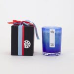 Bougies de chez La romaine Éditions senteur tilleul du lubéron bleu