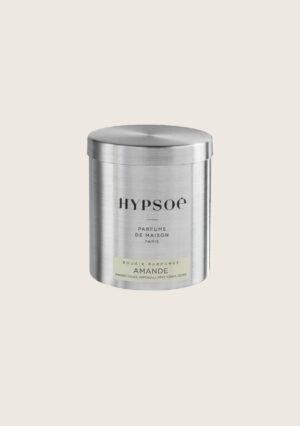 Bougie Hypsoe en métal senteur amande