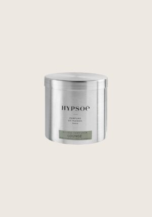 Bougie Hypsoe en métal senteur lougne en S