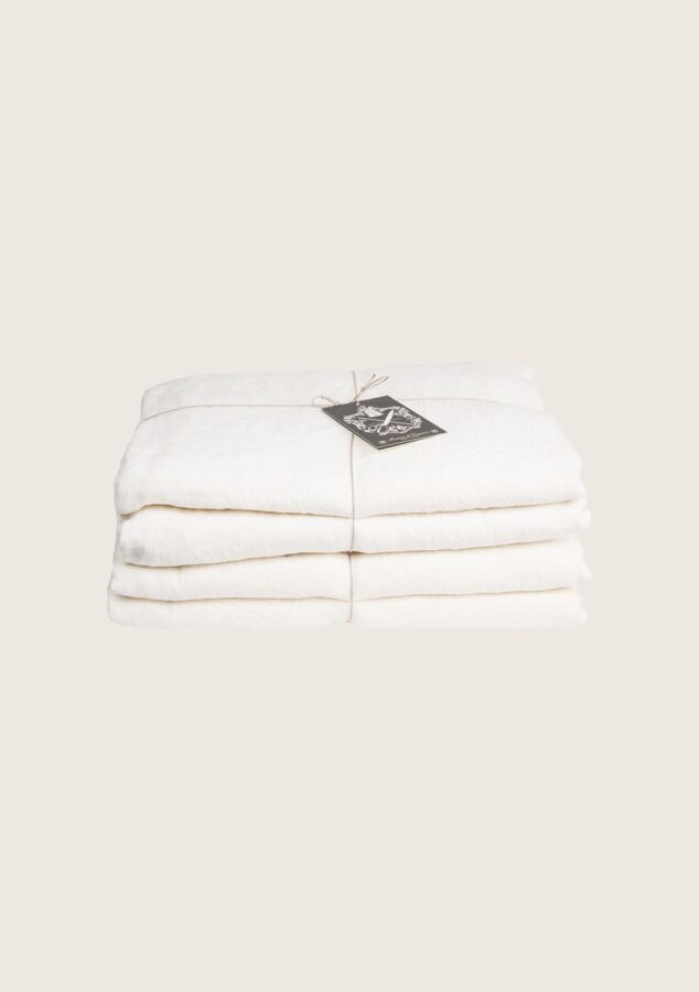 Linge de lit boho de Maison de vacances blanc