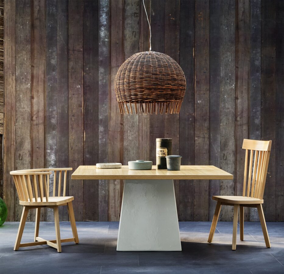 suspension croco 96 de Gervasoni en terrasse