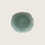 Assiette, collection plume, en coloris nori, taille M