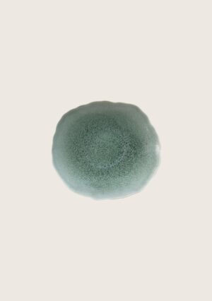 Assiette, collection plume, en coloris nori, taille M