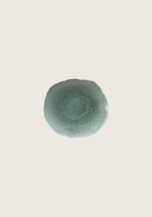 Assiette, collection plume, en coloris nori, taille S