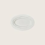 Plat ovale S brillant de la collection Réfectoire de chez Jars Céramistes