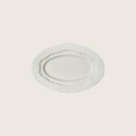 Plat ovale S mat de la collection Réfectoire de chez Jars Céramistes