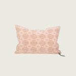 coussin vice versa jacquard stone washed kilim biche