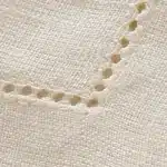 serviette florence de chez Alexandre Turpault en crème, texture