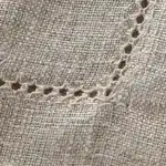 serviette florence de chez Alexandre Turpault en naturel, texture