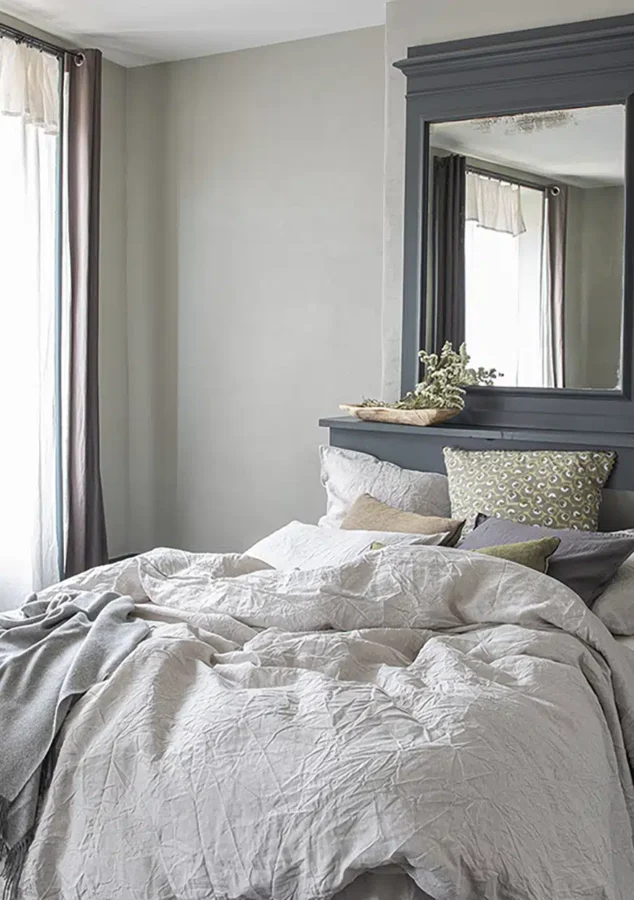 parure de lit de chez Alexandre Turpault, collection Nouvelle Vague, coloris Naturel