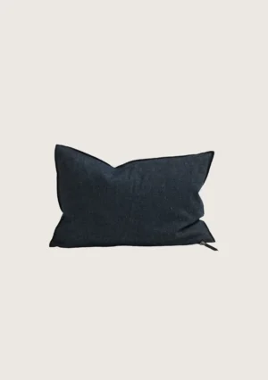 coussin vice versa en toile métis upcyclée 30x50 denim