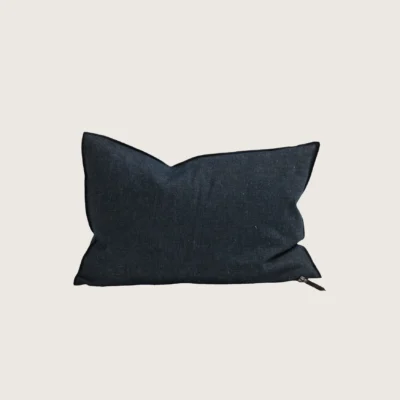 coussin vice versa en toile métis upcyclée 30x50 denim