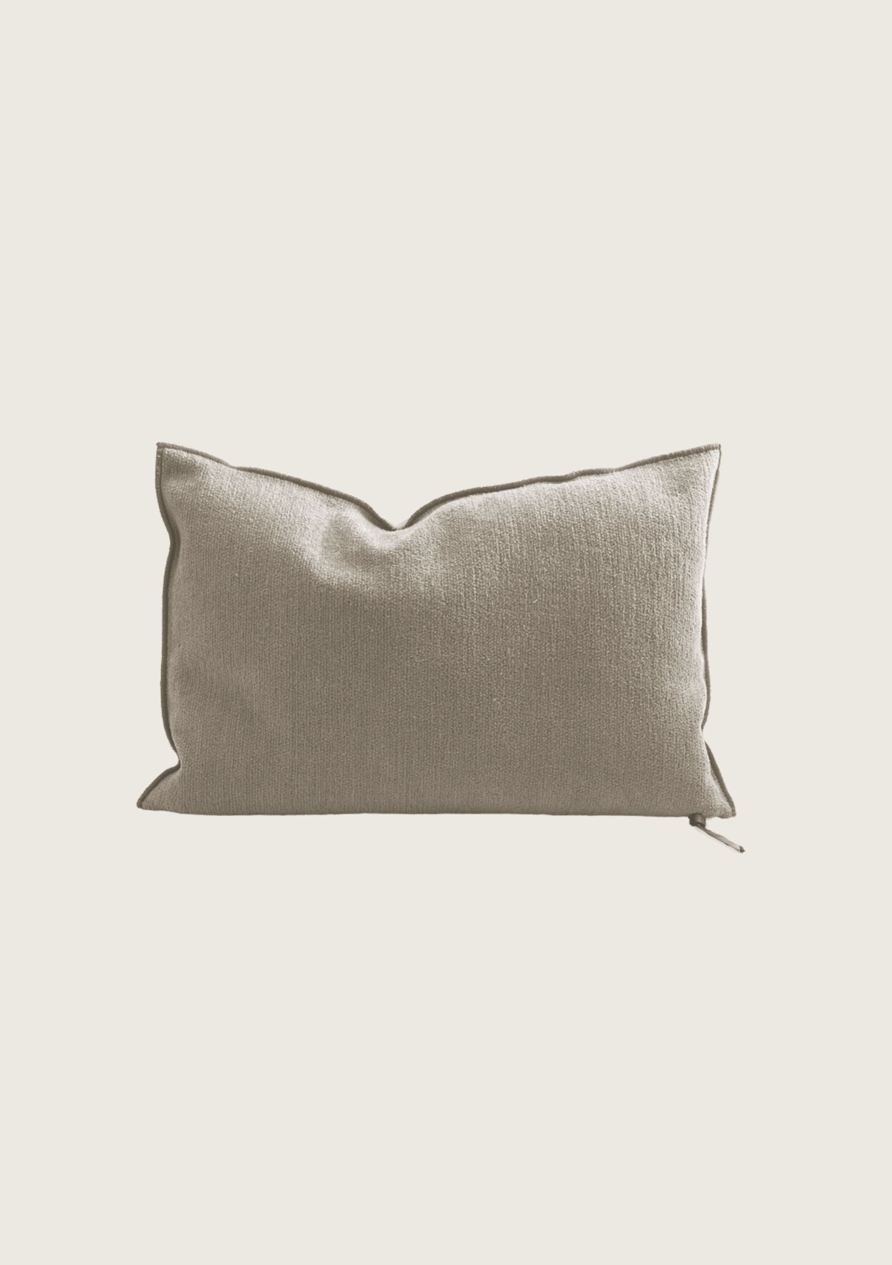 COUSSIN VICE VERSA TOILE TUFTÉE UPCYCLÉE 40x60