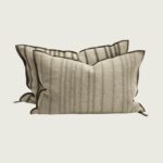 coussin vice versa en toile brodée myre 40x60 écorce