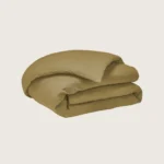 Housse de couette Nouvelle Vague de chez Alexandre Turpault, coloris sienne