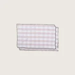 set de table mimi vichy de chez Maison de Vacances, coloris Blush