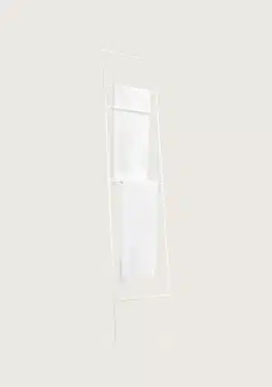 porte serviette blanc de chez Serax