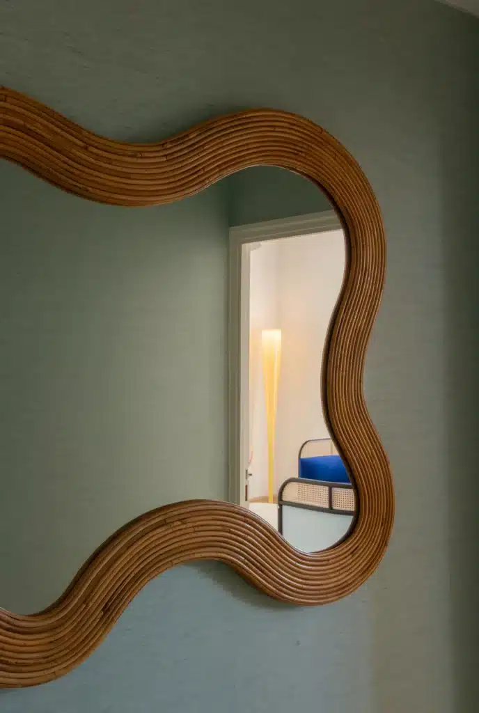 projet decoration intérieur monaco miroir vintage