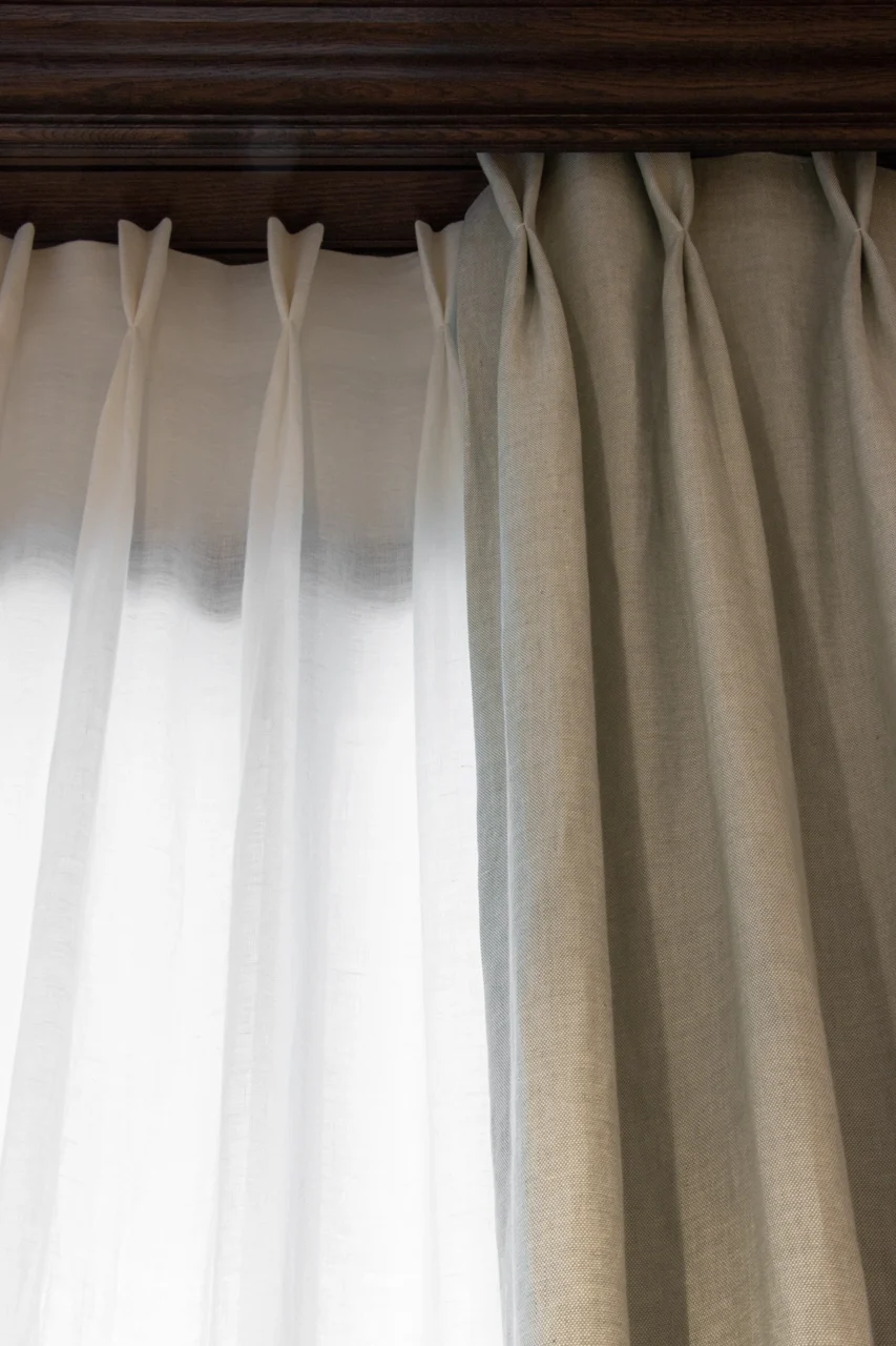 architecture d'intérieur, rideaux pli flamand, mov'in