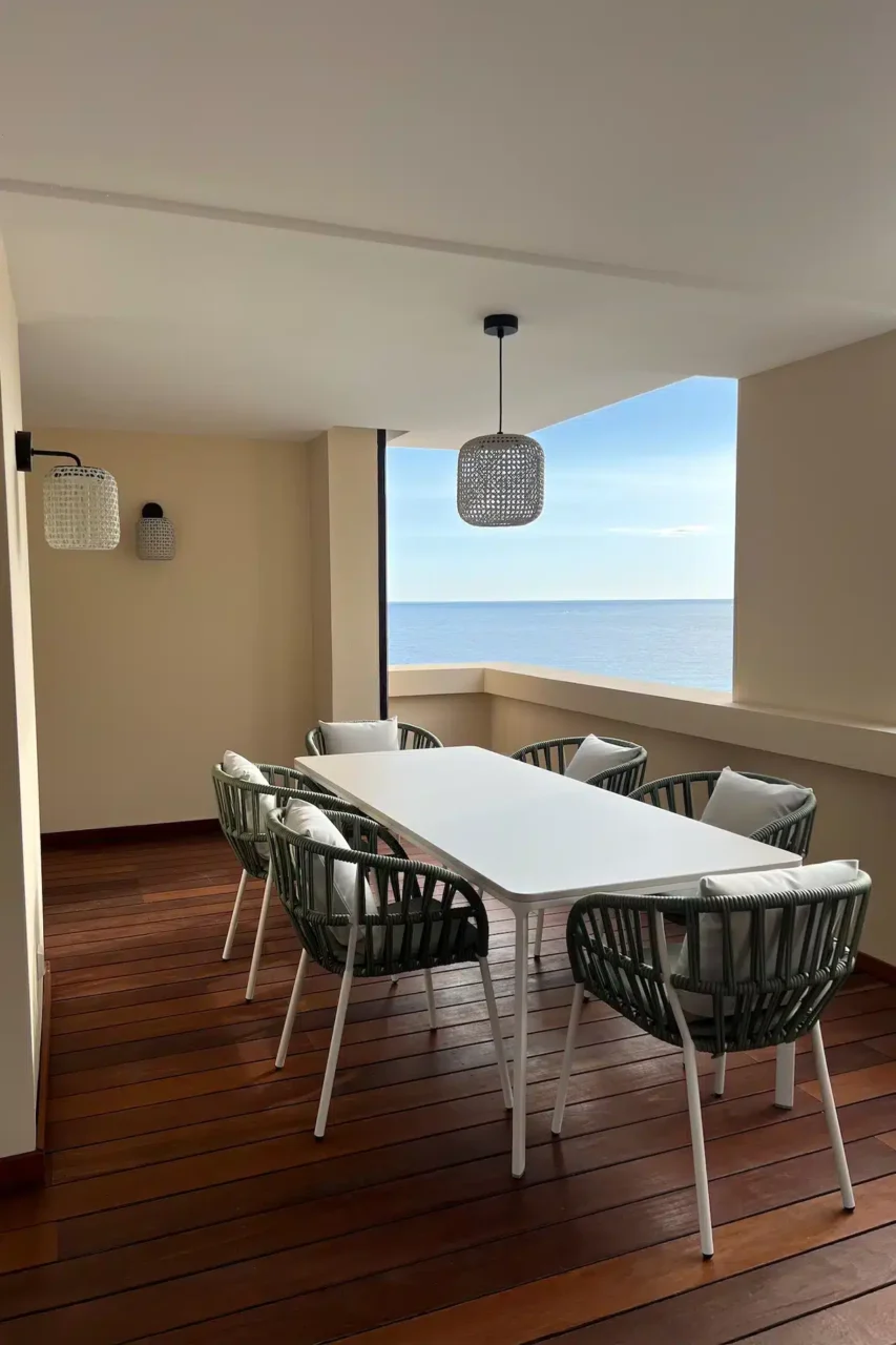 architecture d'intérieur, extérieur, espace dîner, mov'in, interior design studio, Monaco