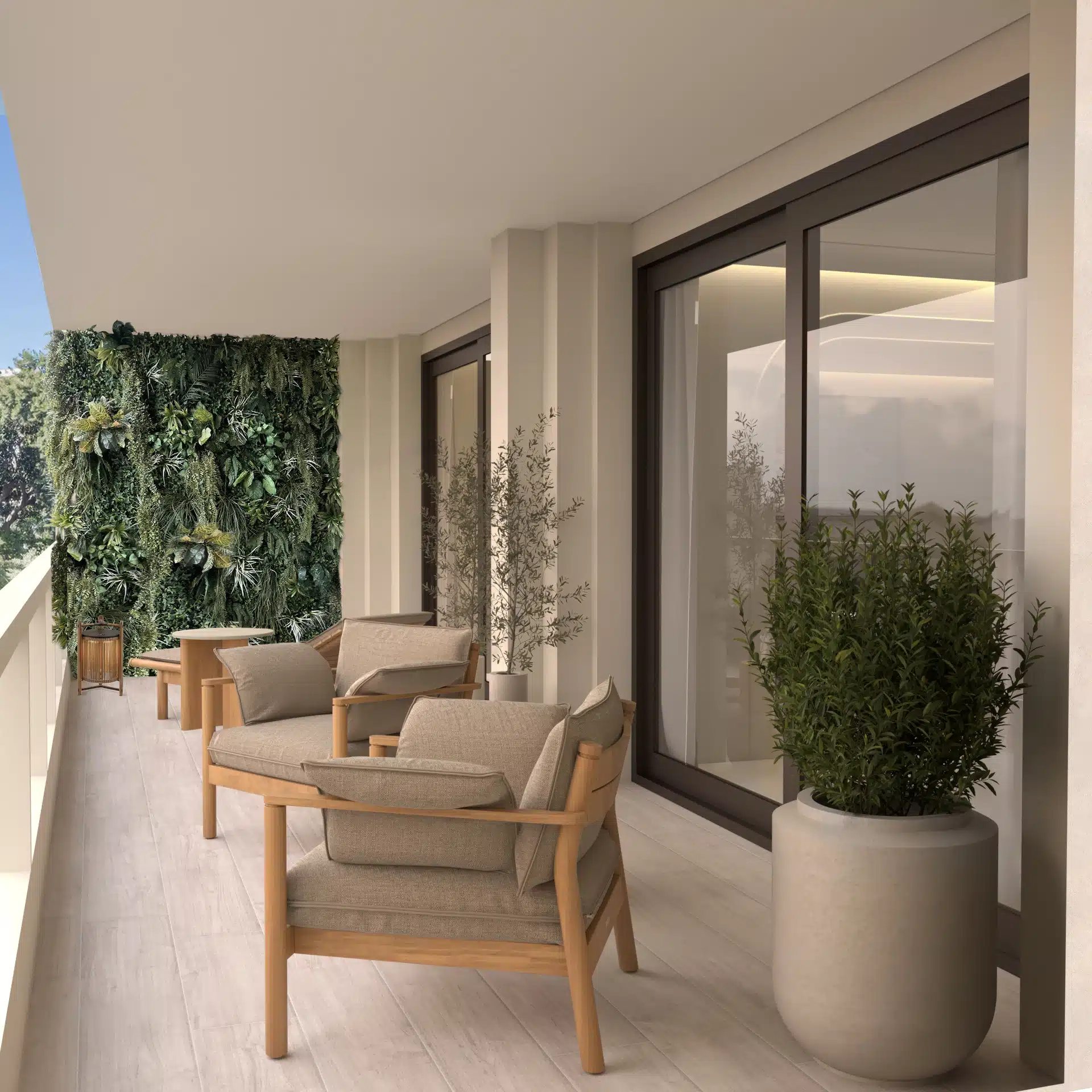 Projet floralies, Monaco, design d'intérieur et rendu 3D, espace extérieur 1