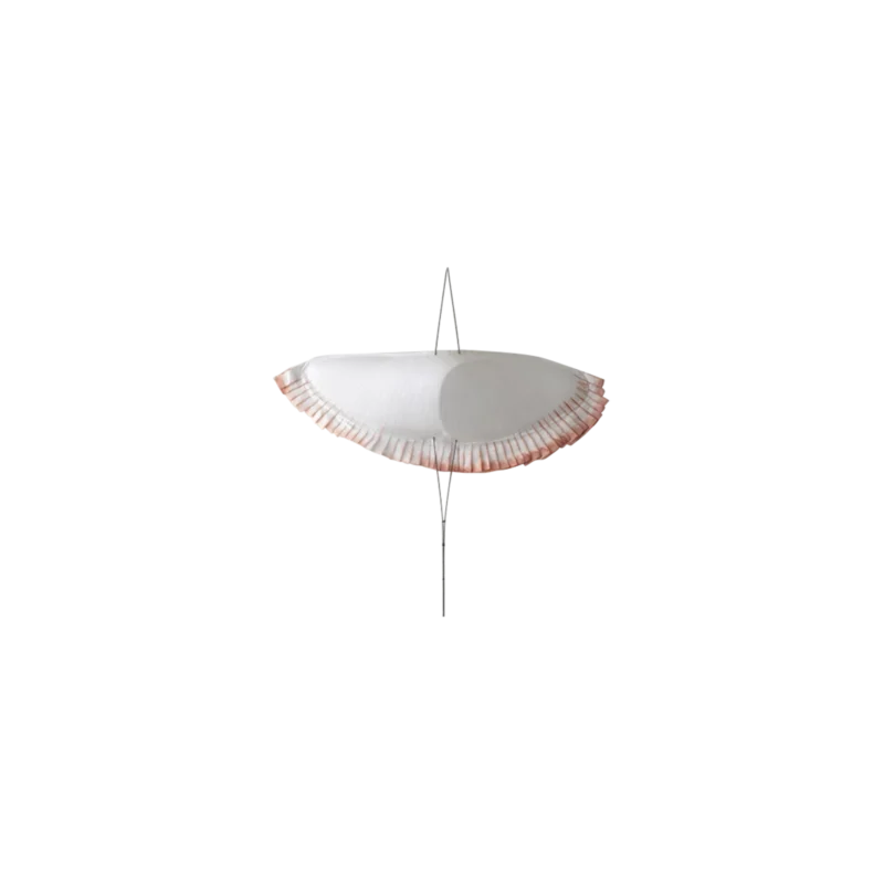 SUSPENSION L’OISEAU MOBILE À PLUMES COLORÉES de Céline WRIGHT
