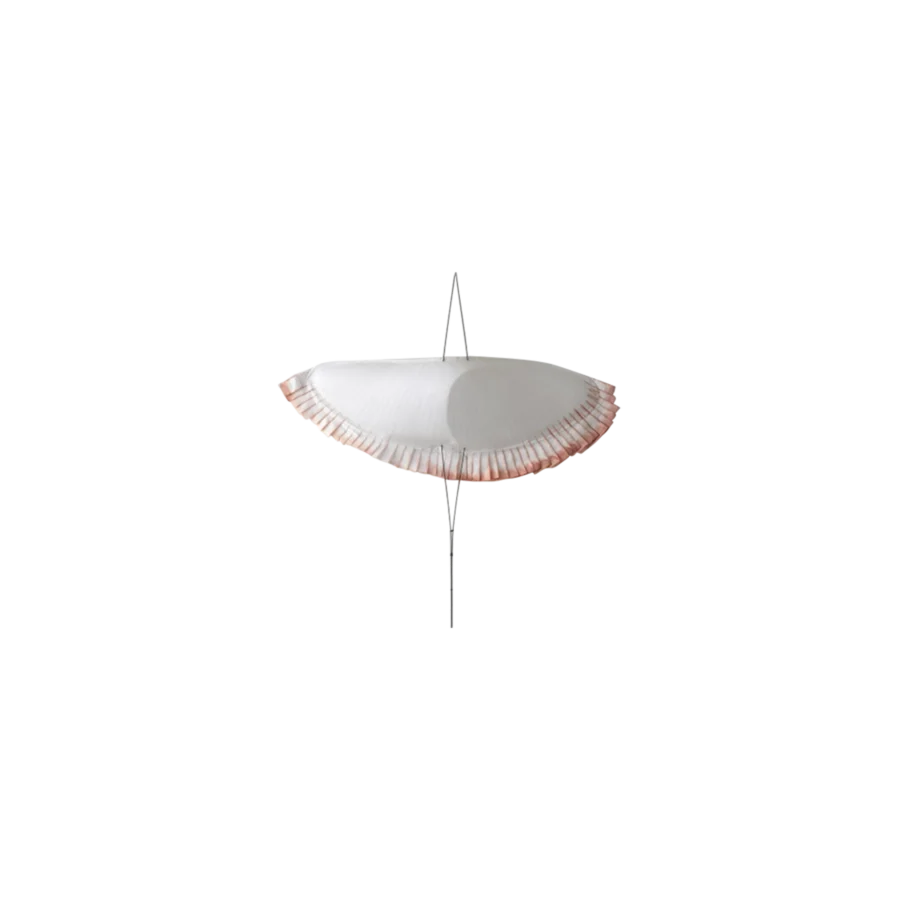 SUSPENSION L’OISEAU MOBILE À PLUMES COLORÉES de Céline WRIGHT