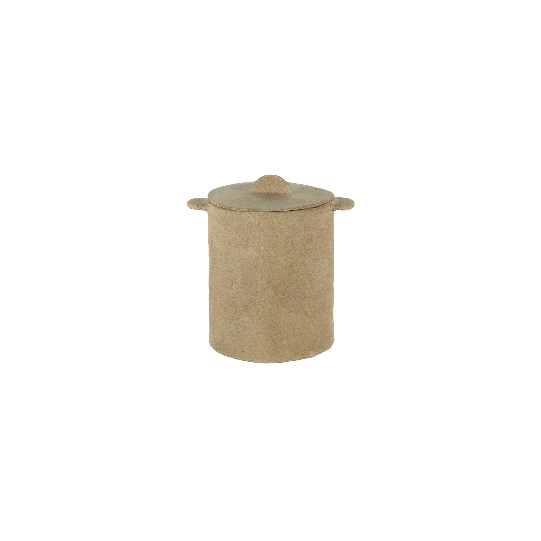 pot lid brown earth serax