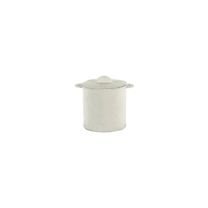 pot lid white earth serax