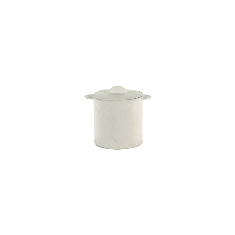 pot lid white earth serax