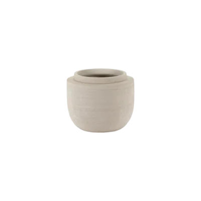 VASE L BEIGE VOLUMES
