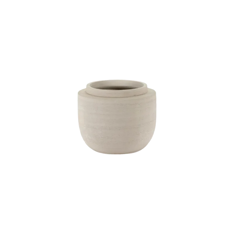 VASE L BEIGE VOLUMES