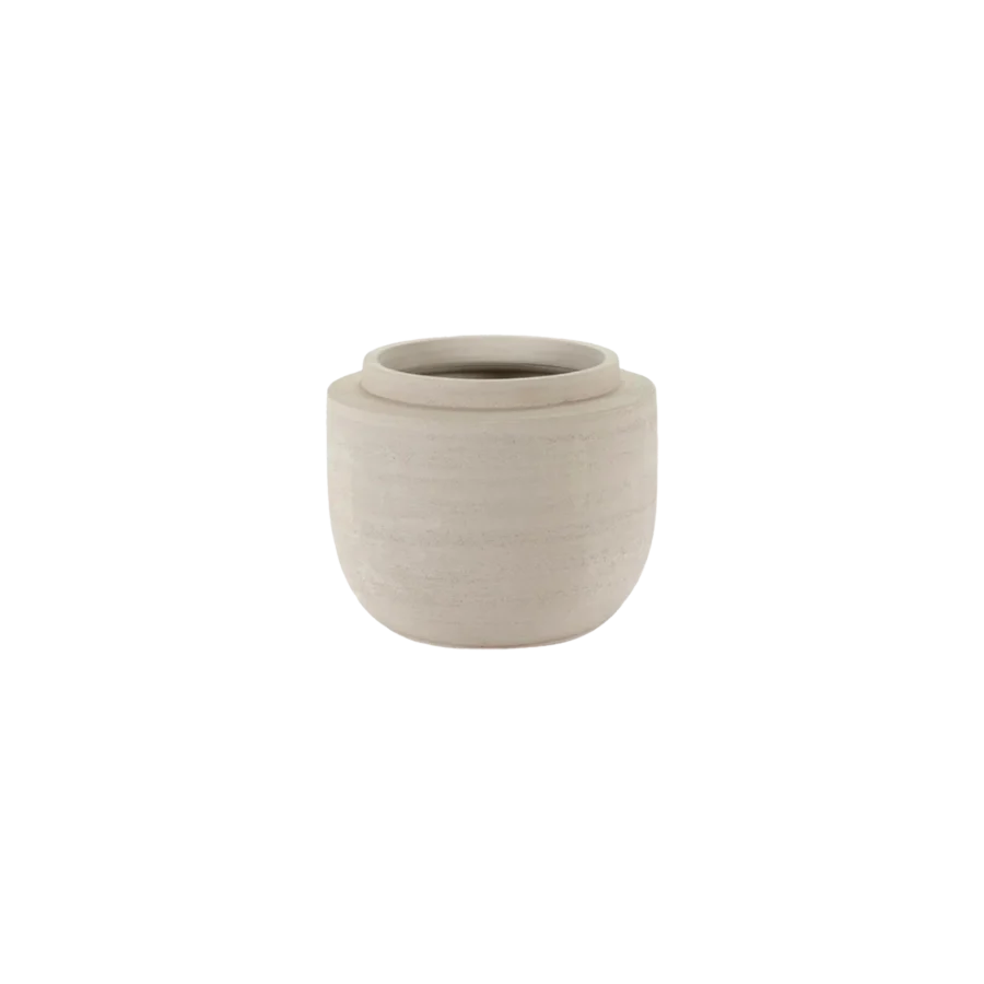 VASE L BEIGE VOLUMES