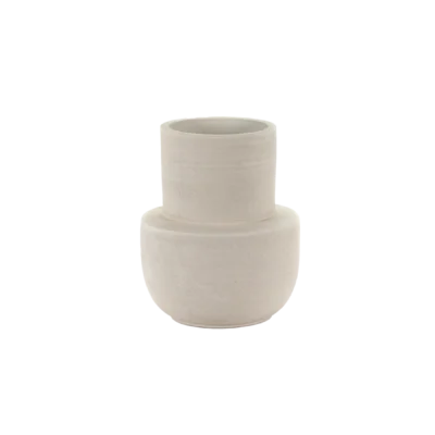 VASE L BEIGE VOLUMES