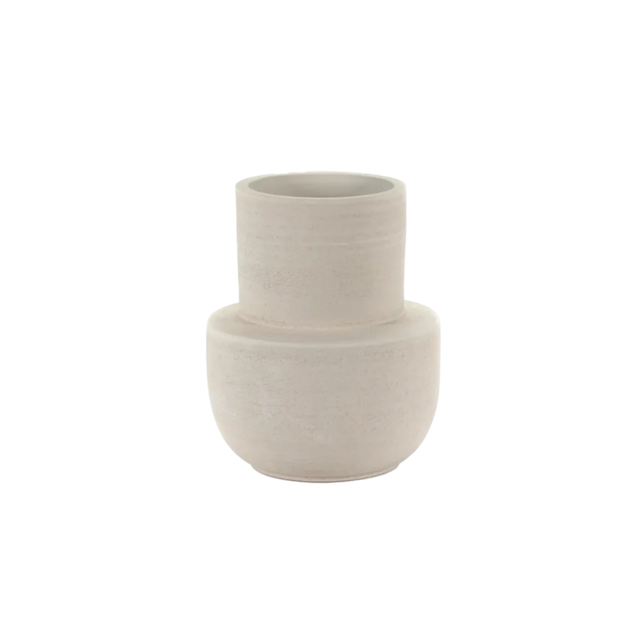 VASE L BEIGE VOLUMES